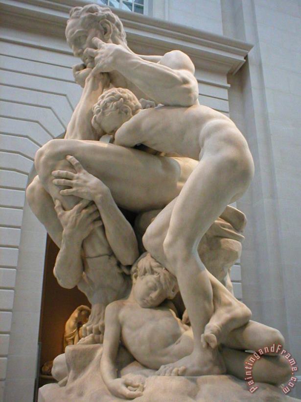 Jean Baptiste Carpeaux Ugolino And His Sons [detail #2] Art Painting